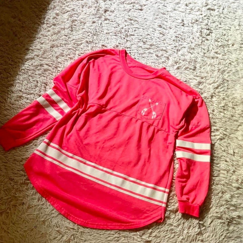 Oversized Neon Good Vibes Dolman Spirit Jersey Womens S Mama Core Southern Bold
